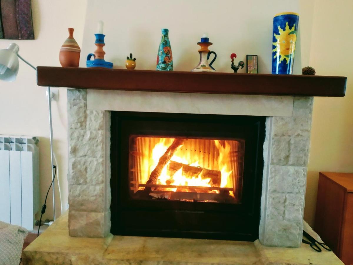 Casa Rural Con Chimenea, Barbacoa, Terraza Y Solarium Villa Illar Exteriör bild