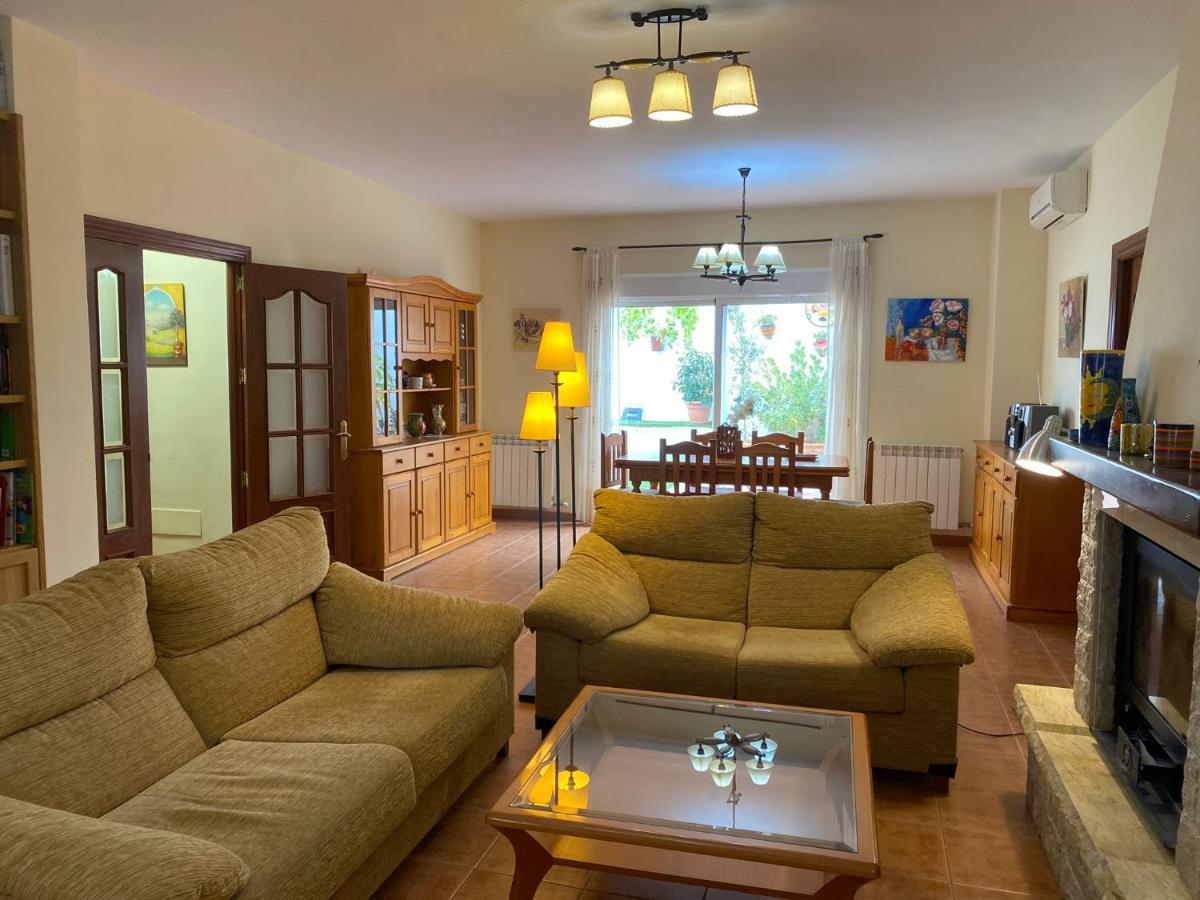 Casa Rural Con Chimenea, Barbacoa, Terraza Y Solarium Villa Illar Exteriör bild
