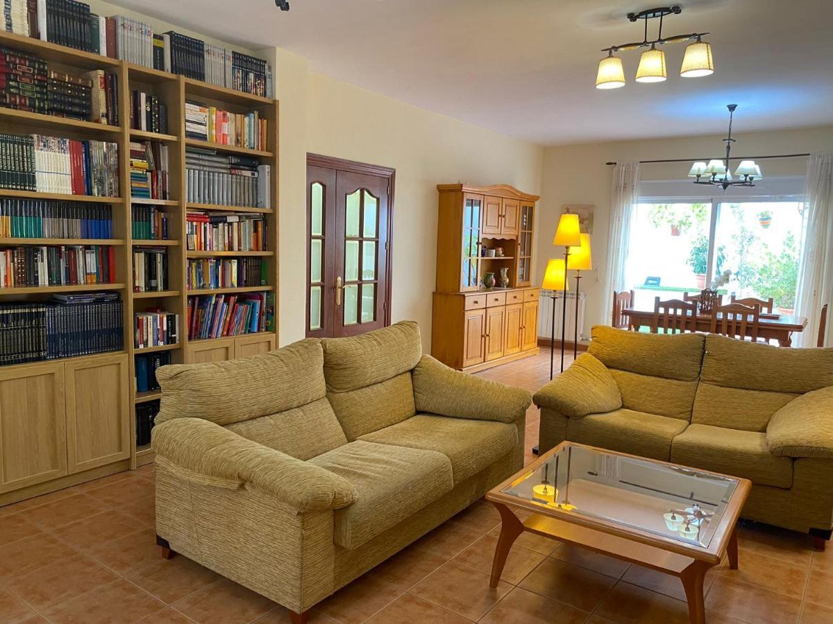 Casa Rural Con Chimenea, Barbacoa, Terraza Y Solarium Villa Illar Exteriör bild